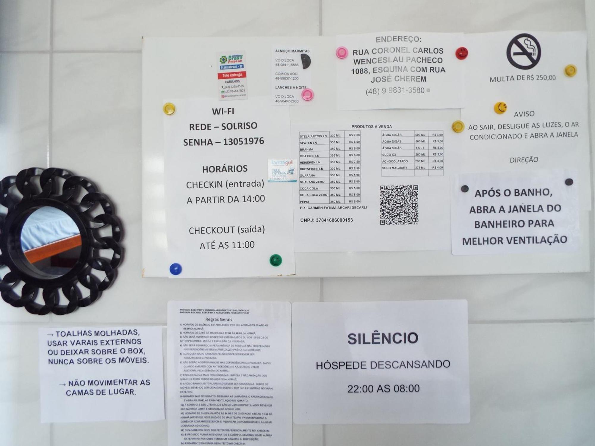 Pousada Decarli Executiva Aeroporto Florianópolis Zewnętrze zdjęcie